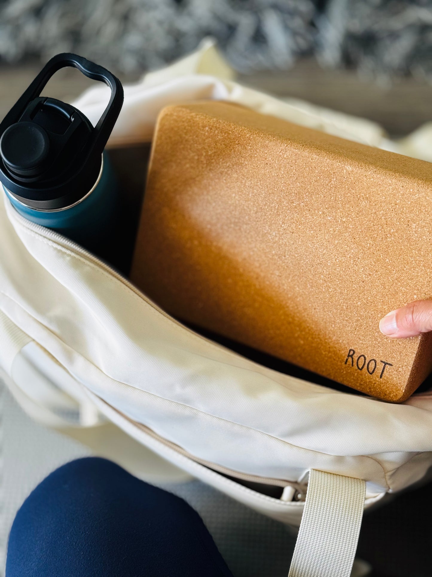 CLEAN EDIT Cork Yoga Blocks
