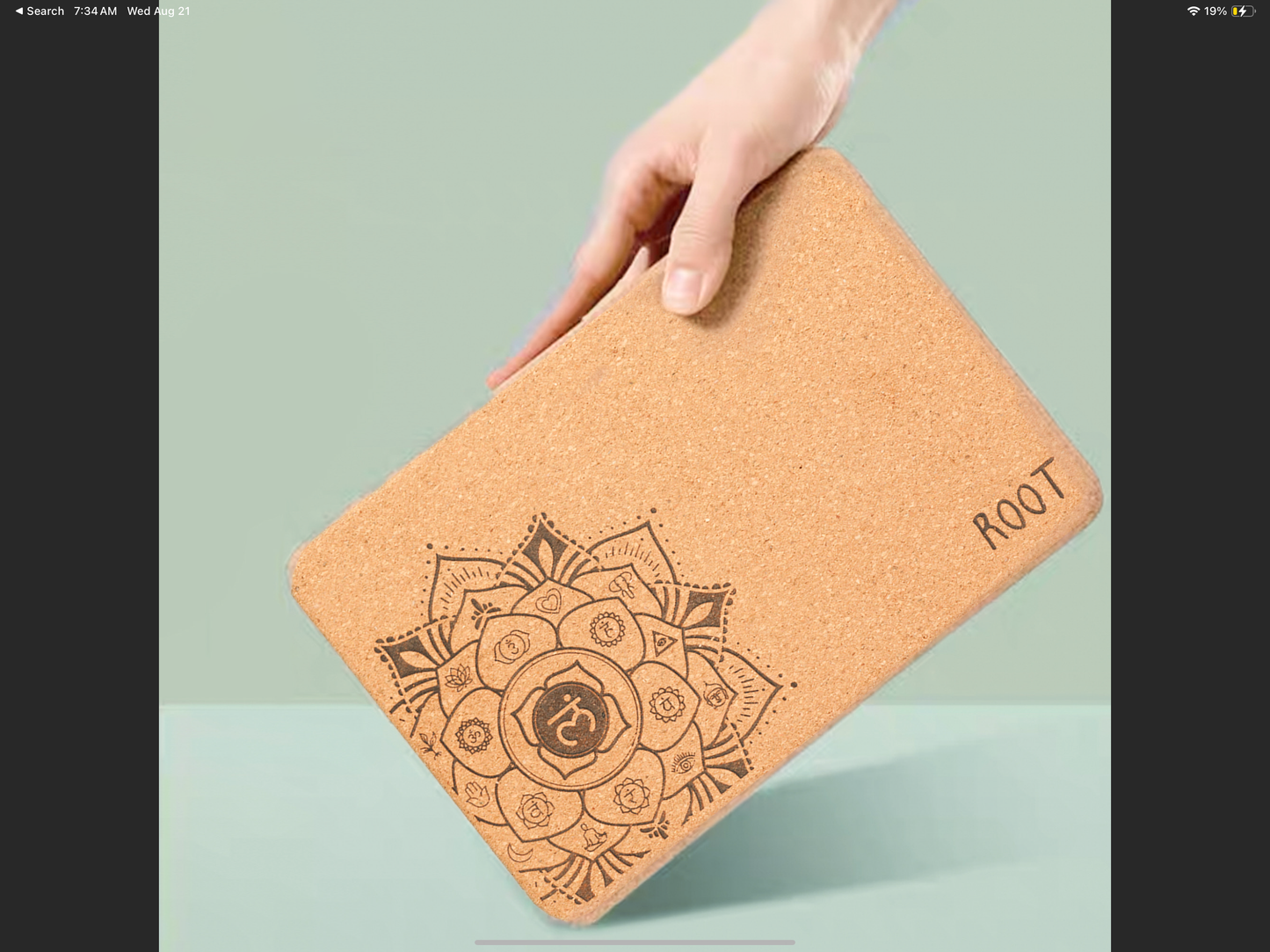 Premium Portuguese Cork Yoga Block